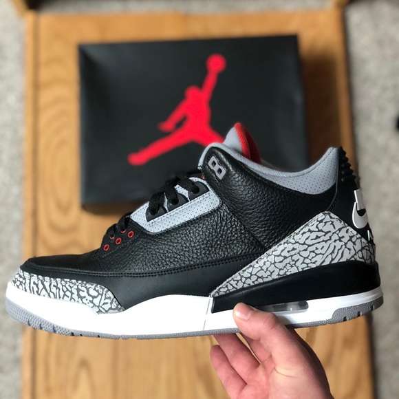 Jordan Other - NIKE AIR JORDAN III 3 BLACK CEMENT 2018 OG RETRO